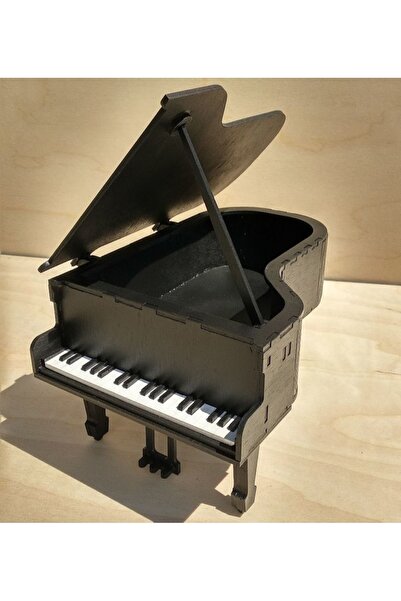 PIXEL HEDİYELİK EŞYA Ahşap Piyano Kutu
