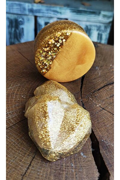 SOO SOAP مجموعة الصابون الذهبي مجموعة ثلاثية من الصابون المزخرف المعطر كهدية