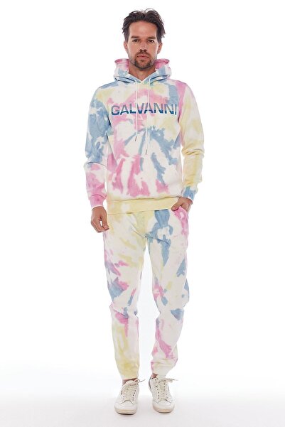 Galvanni Erkek Batik Eşofman Takımı - Dadı Multı Color