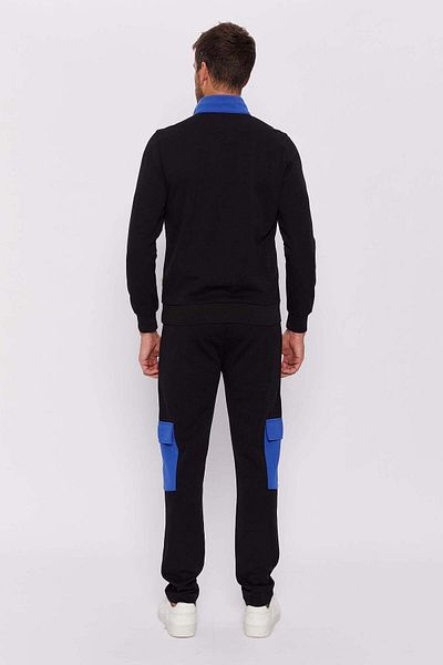 Galvanni Men's Black Tracksuit Set - Makıtaz Black