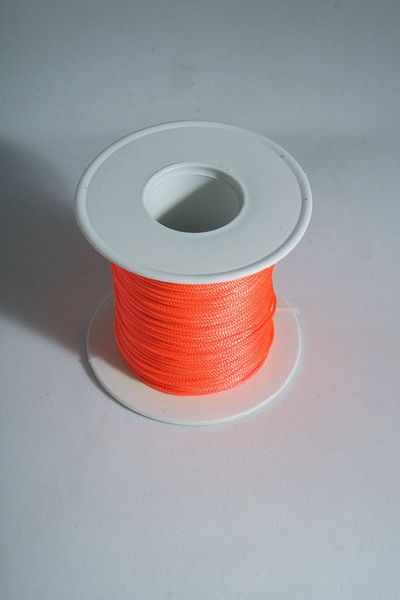 Eskişehir hobi sanat Σετ 50 μέτρων Neon Orange Parachute String - Μακραμέ Βραχιόλι και Κολιέ