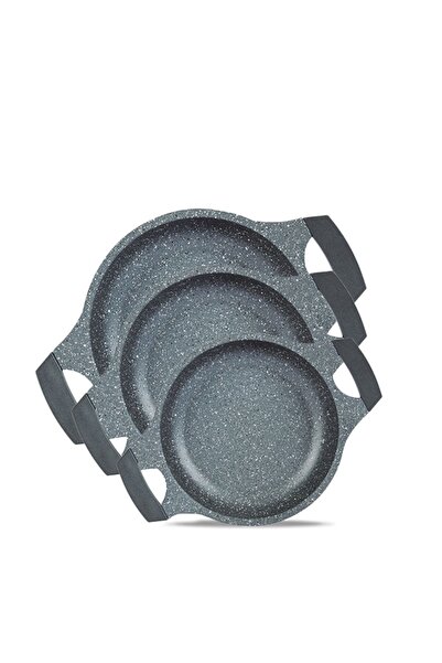 ThermoAD Aluminum Granite Casting 18 Cm 20 Cm 22 Cm Pan Set