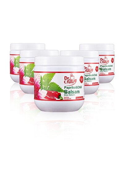 Farmasi Dr C. Tuna Biberli Masaj Jeli-500ml 5'li Set