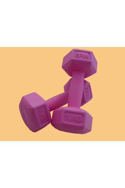ÇAKABEY 1 Kg Çift (TAKIM)1 kg + 1 kg Plastik Dambıl Ağırlık Kilo Ve Renk Seçenekli Dambıl Dambell Dumbell