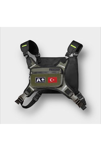 EASTERN SPİRİT R1 Army Green Reflective Vest Bag (NEW LEGALIZED PRODUCED)