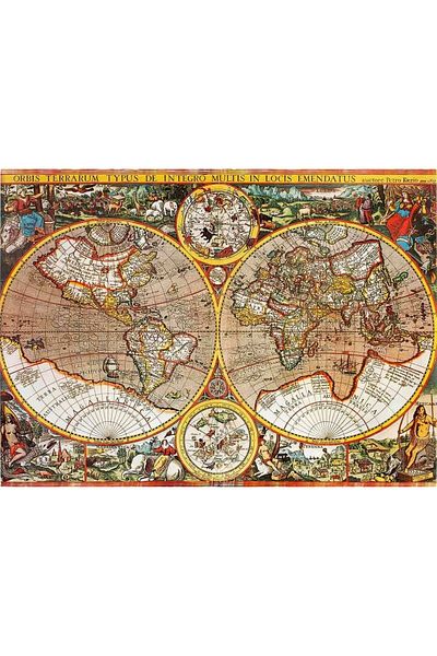 Phoenix 1000 Piece Jigsaw Puzzle Ancient World Map