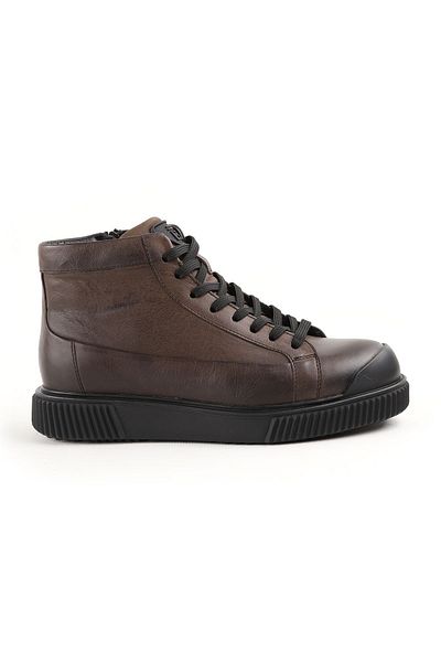 Libero L4870 Casual Δερμάτινες Ανδρικές Μπότες Χακί