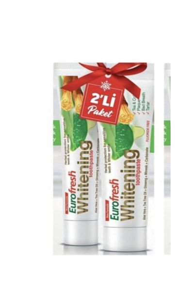 Farmasi معجون أسنان ميسفاك الألوة فيرا المبيض 112 جرام، مجموعة من قطعتين
