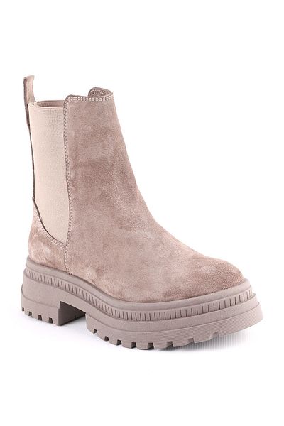 Libero L04.345-t Suede Leather Γυναικείες Μπότες Mink