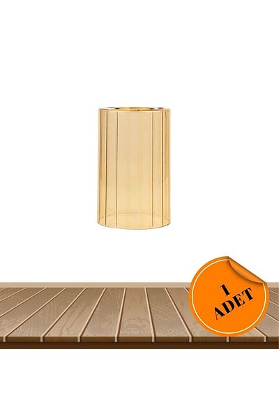 MHK Collection Honey Color Chandelier Mica Glass (PRODUCT IS MICA)