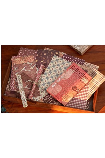 SF SCRAPBOOK KIRTASİYE Scrapbook / Scrapbooking 60 Sayfa Dekopaj Kağıt Seti- ...