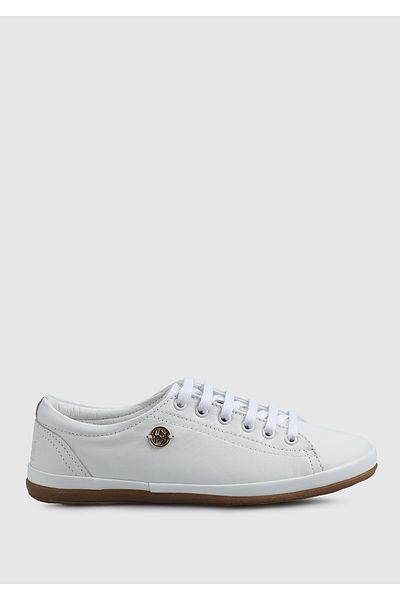 U.S. Polo Assn. Tenis de damă din piele albă - Jojo
