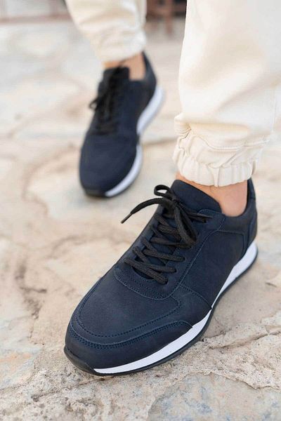 TEET Ανδρικά αθλητικά παπούτσια Navy Blue - Tt108 Silvio Motto