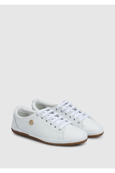 U.S. Polo Assn. Tenis de damă din piele albă - Jojo