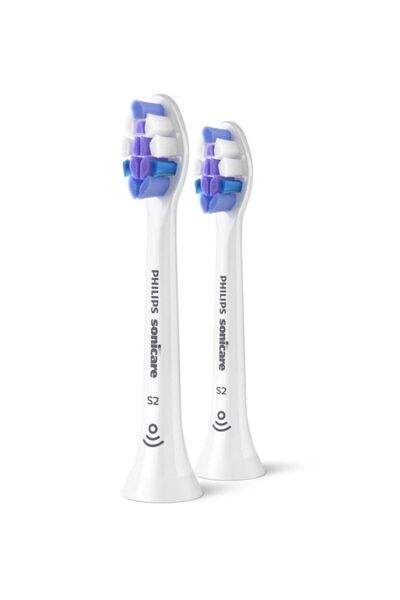 Philips Sonicare Hx6052/10 - Sensitive - Sonic Rechargeable Toothbrush Replacement Heads 2 Pack White