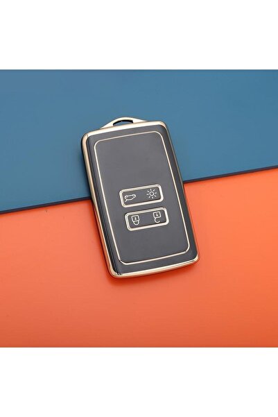 AYZ GARAGE Husa pentru chei din material Tpu Renault neagra