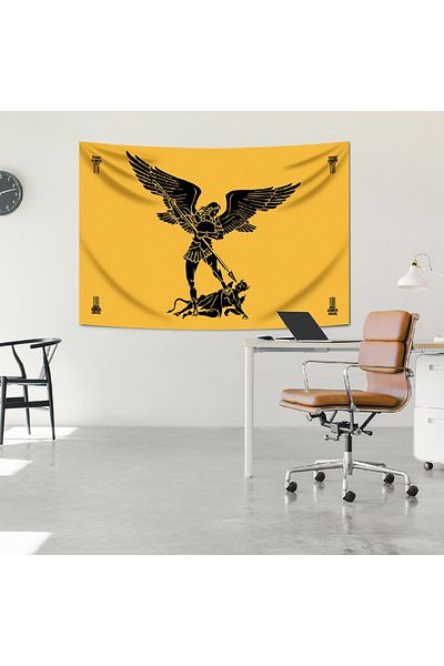 WALLHANG غطاء حائط آريس آند ديفيل، سجادة حائط - 145x100 سم