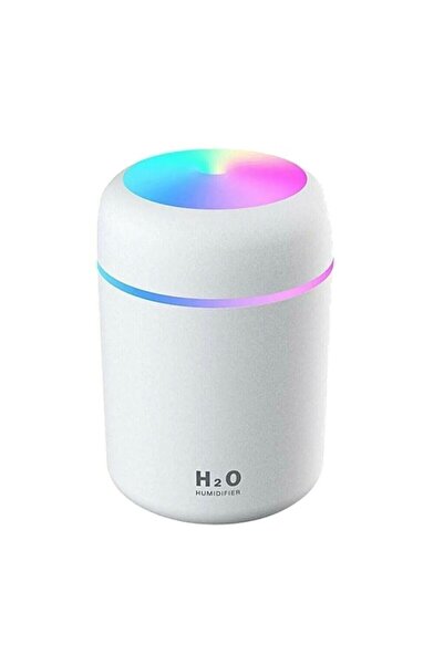 H2O Humidifier Humidifier 300 ml Ulrasonik Hava Nemlendirici Buhar Makinesi V...