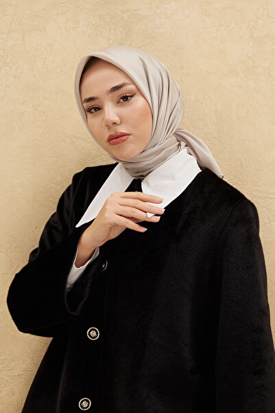 Silk Home 75006-11 Μοντέλο απλό γυαλιστερό κασκόλ