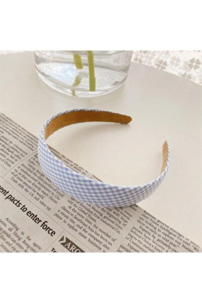 So Much Accesories SO-MUCH ربطة شعر نسائية خفيفة وقابلة للتمدد باللون الأزرق