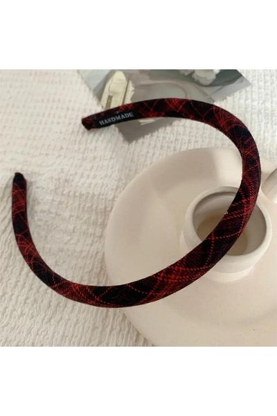So Much Accesories So Much Soft Plaid Crown