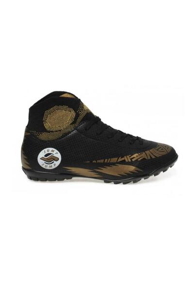 Jump 28366 حذاء Astroturf Field باللون الأسود والذهبي