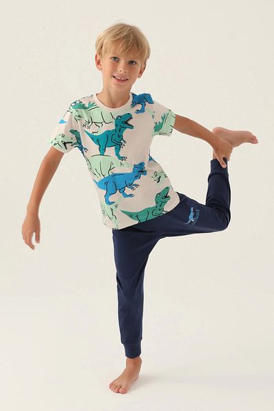 Pierre Cardin 3360-2 Σετ πιτζάμες αγοριού Dinosaur