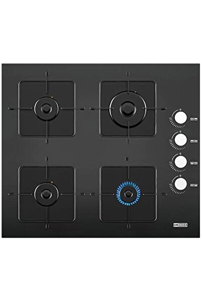 ukinox Ares 60 Siyah Ankastre Ocak