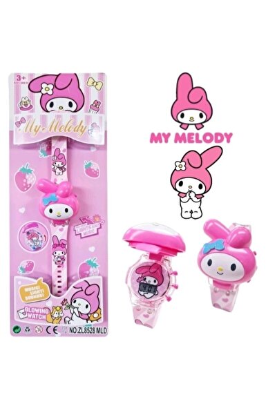 synshop Sevimli Tavşan My Melodi Melodyyy Işıklı Müzikli Kol Saati Kadın Genç...