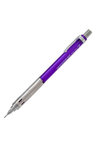 Pentel Technical Drawing and Writing Versatile 0.7 Mm Purple Graphgear 300