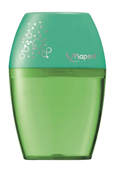 Maped حزمة من 25 مبراة أقلام رصاص للطلاب بفتحة واحدة