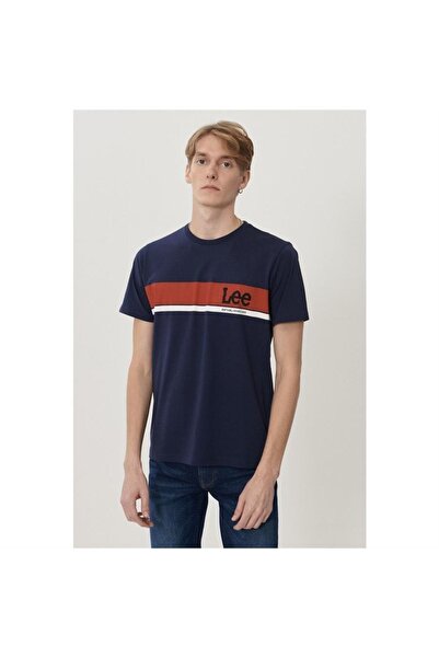 Lee L211918410 Синя чоловіча футболка