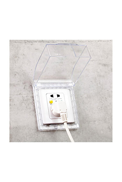 Genel Markalar Priz Koruyucu Kapak Su Toz Geçirmez Çocuk Güvenlik Amaçlı Kutu