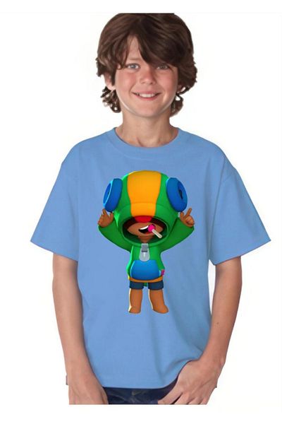 Evomind 1 tricou este un cadou pentru achiziții de 5 și mai sus în coș - Tricou unisex pentru copii cu imprimeu Brawl Stars