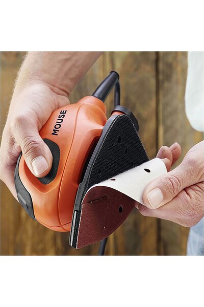 Black&Decker Mouse Çok Amaçlı Zımpara - TAŞIMA ÇANTALI