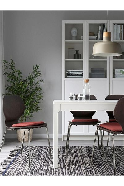 TAGESAN ÄLVGRÄSMAL 33x33 cm Chair Cushion - Padded and Non-Slip Base, Washable Cover, 3 Color Options