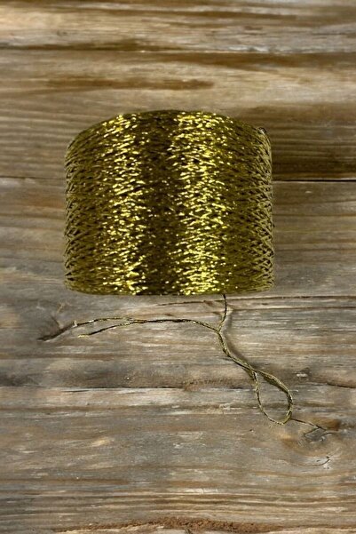 OLİ Art 10 Meters Packing - Paper String Gold, String Decoration String Gold