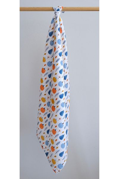 runbaby 3 PCS 75x75 CM 100% Cotton Muslin Cover Set - Pack of 3