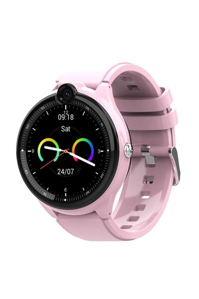 SMART BEST Btk Kayıtlı Kız Çocukları Için Akıllı Çocuk Saati Sim Kartlı 4g Gö...