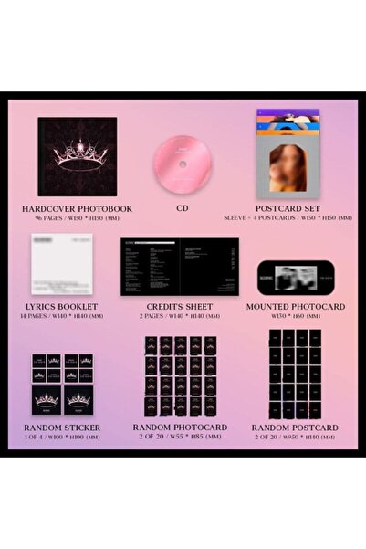 Kpop Dünyasi Blackpınk 1st Full Album [the Album] 4.versiyon