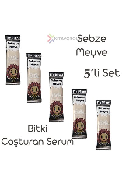 KıtayGroup Sebze Ve Meyve 5li Set - Bitki Coşturan Serum