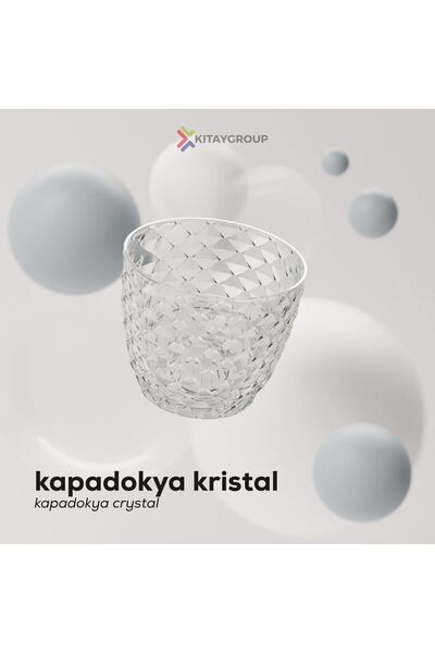 KıtayGroup Kapadokya Kristal Orkide - Şeffaf Saksı 2,5 Lt Kap/3