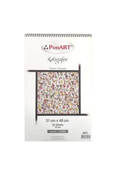 Ponart Calligrafist Block - 31x48 cm, 100 gr, 20 Sheets