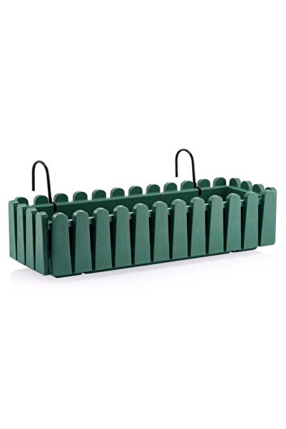 KıtayGroup Serinova Istanbul Balkon Saksı Çit Saksı (askılar Dahil) 9 Litre Y...
