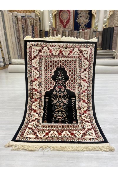 MEVLANA BAZAAR Tunisia Motif Wool Prayer Rug