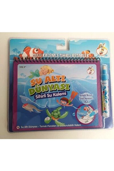 Gepettoys Sulu Kalemle Sihirli Resimler( Sihirli Su Kalemi,sihirli Boyama Kit...