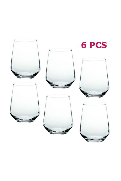 Paşabahçe Allegra Water, Soft Drink Glass Set 6 Pieces 425cc