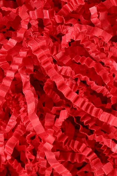 OLİ Art 500gr Red Zigzag Cropped Paper - 1pc Box Filling Plough Material