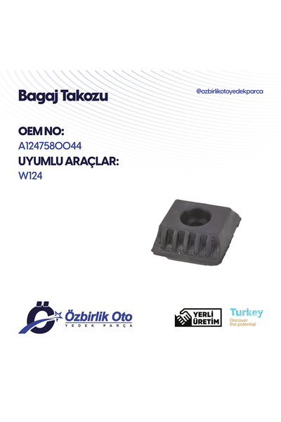 MERCEDES W124 BAĞAJ TAKOZU SETİ (2ALT-2ÜST ) MERCEDES BENZ