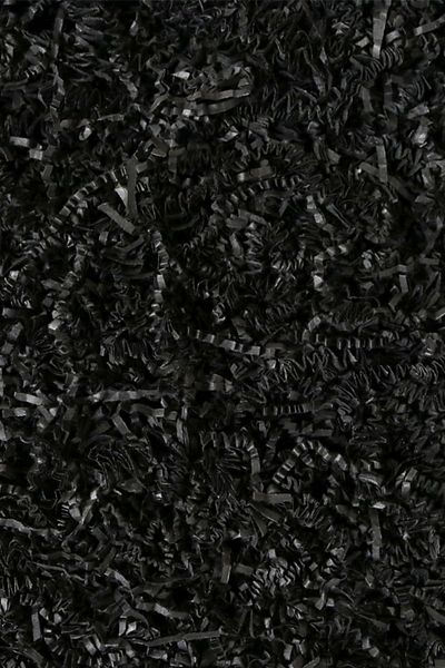OLİ Art Zigzag Cropped Paper - 100gr Black, 1pc Box Filling Plough Material